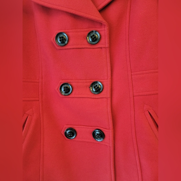 American Rag Pea Coat - Size Medium (Red) - Picture 3 of 4